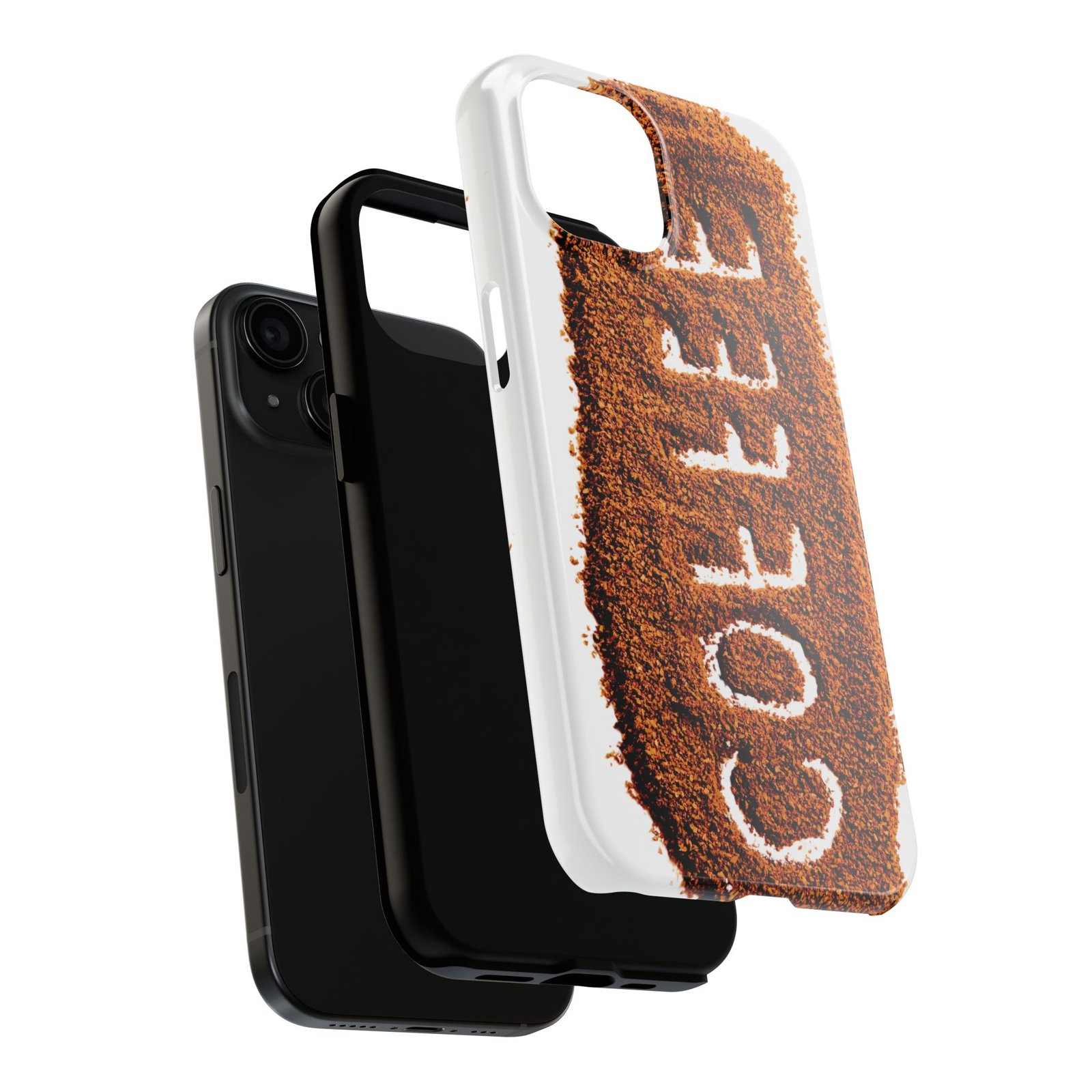 Brown Coffee Tough Phone Cases - Image 4