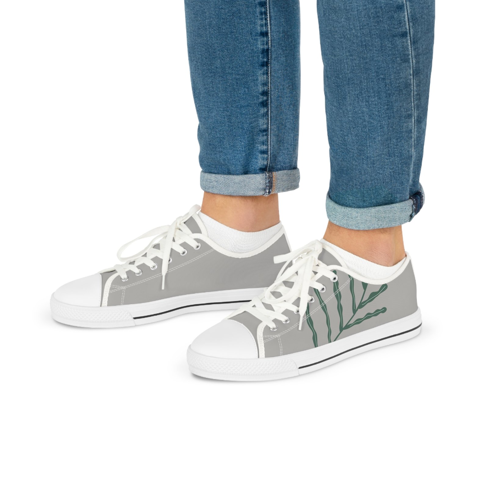 TB's Leafla Men's Low Top Sneakers - Image 8