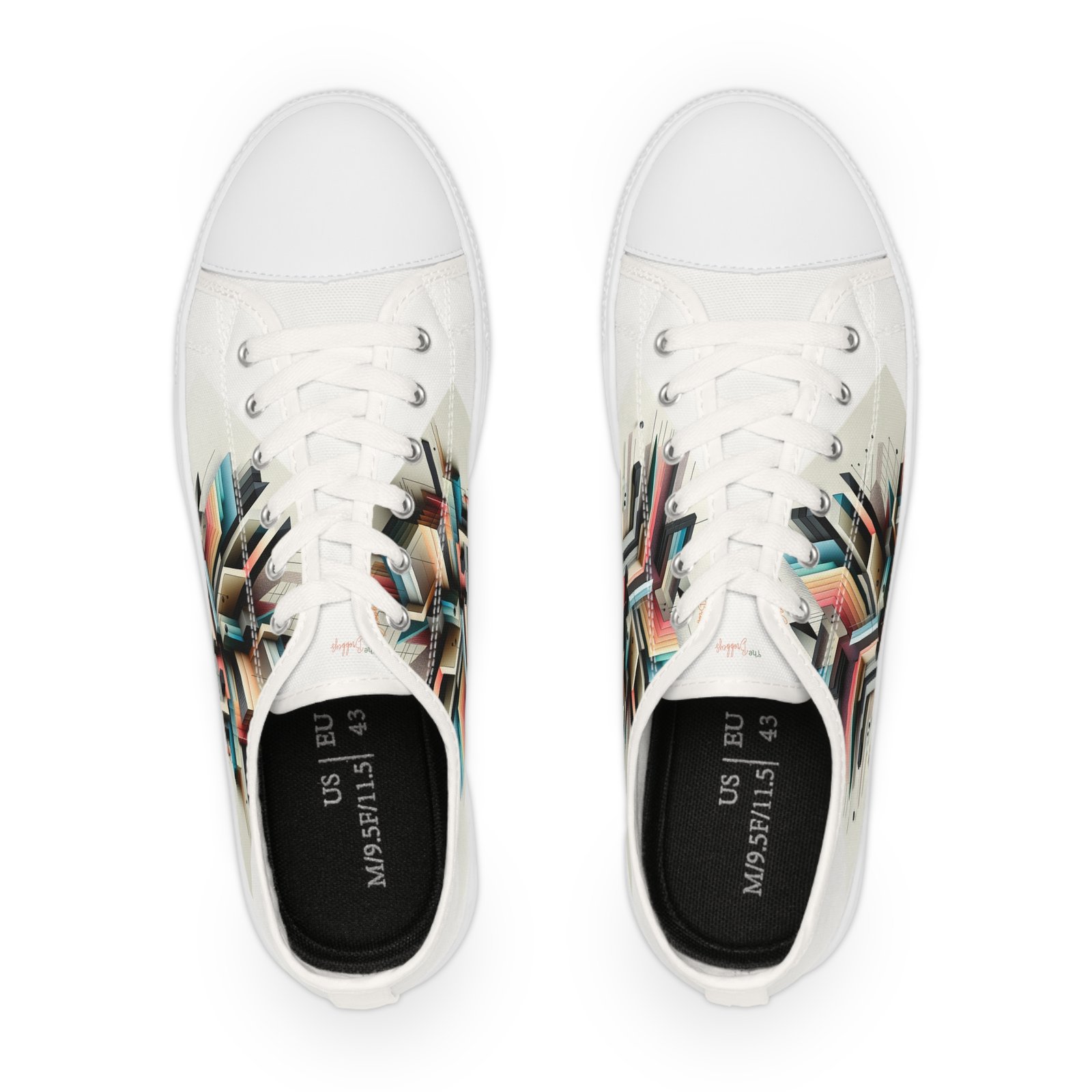 Stockup TB's Men's Low Top Sneakers - Image 3